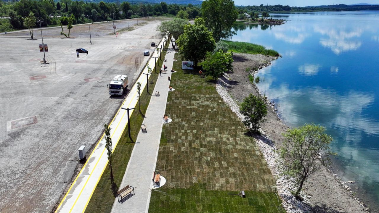 Sakarya’yı gölün cennet doğasıyla buluşturacak Sapanca Park şekilleniyor