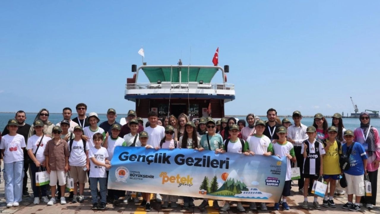 Samsun’da “Petek Genç” yaz programları başladı
