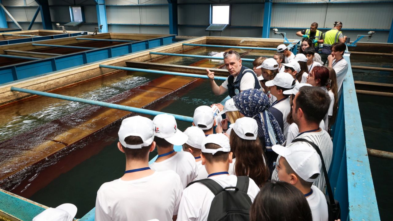 SASKİ'nin kapıları ‘Bilimin Çocukları’na açıldı
