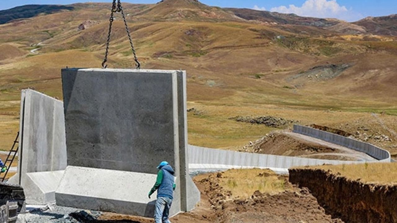 Sınır duvarında sona yaklaşıldı... Projenin 1.339 kilometresi tamamlandı