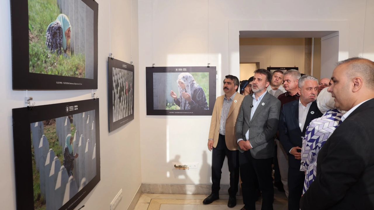 Srebrenitsa soykırımına Bursa'dan özel anma