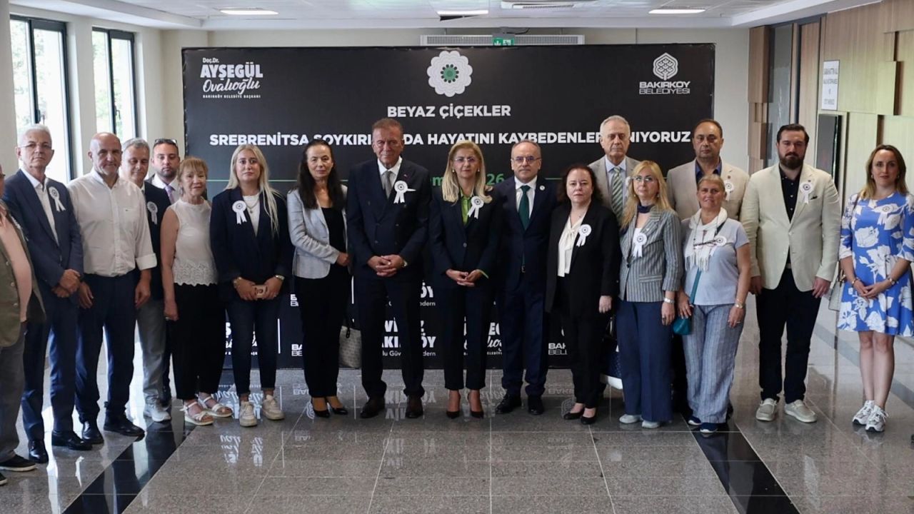 Srebrenitsa Soykırımı'nda katledilenler Bakırköy'de unutulmadı