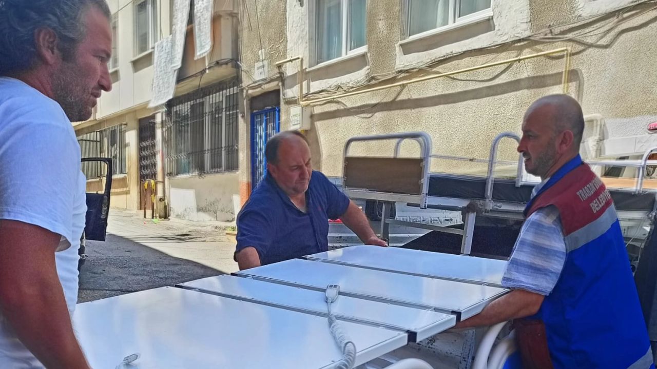 Trabzon’da ihtiyaç sahiplerine hasta yatağı desteği