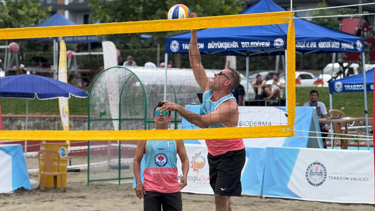 Trabzon'da Plaj Voleybolu Turnuvası başlıyor