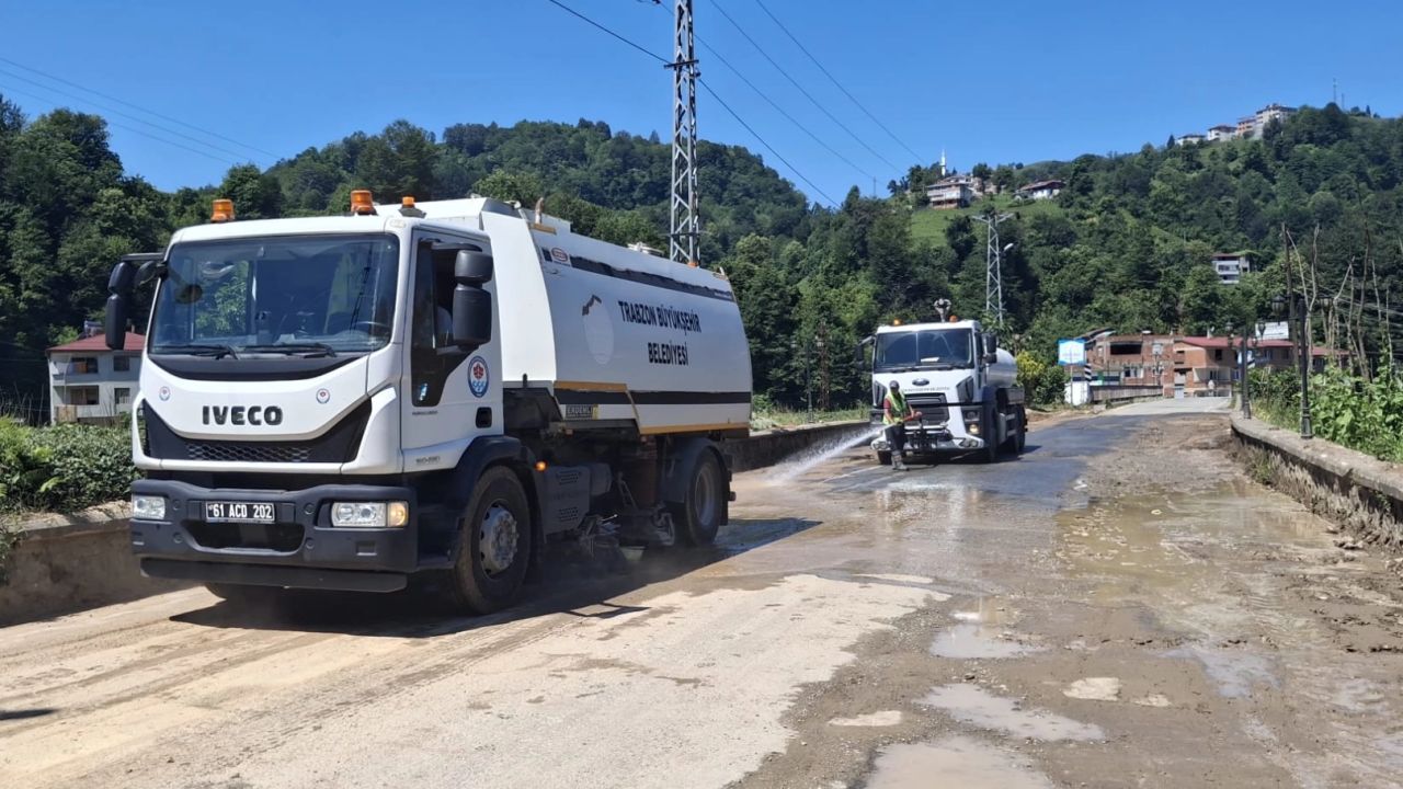 Trabzon'da temiz çevre için yoğun çalışma