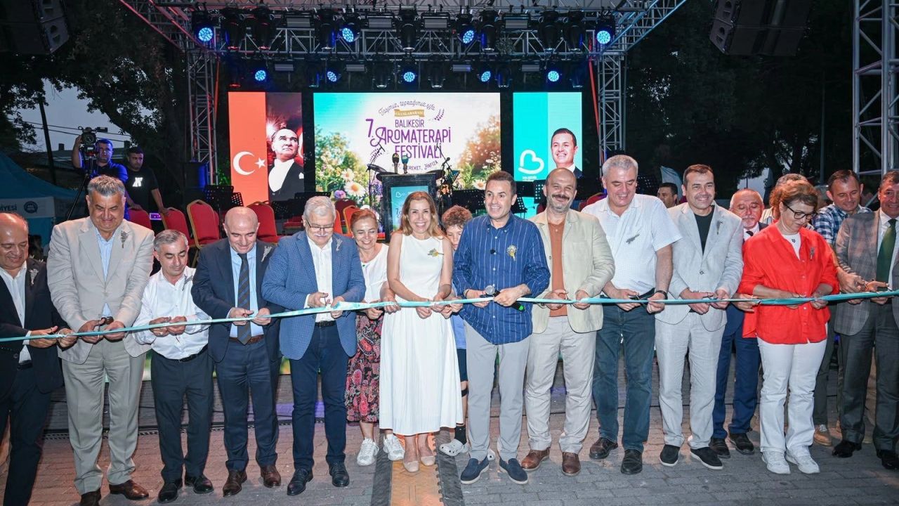Uluslararası Balıkesir Aromaterapi Festivali kapılarını açtı