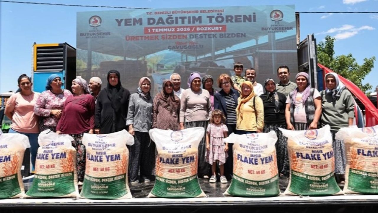 Yem Desteği Projesi üreticiye can suyu oldu