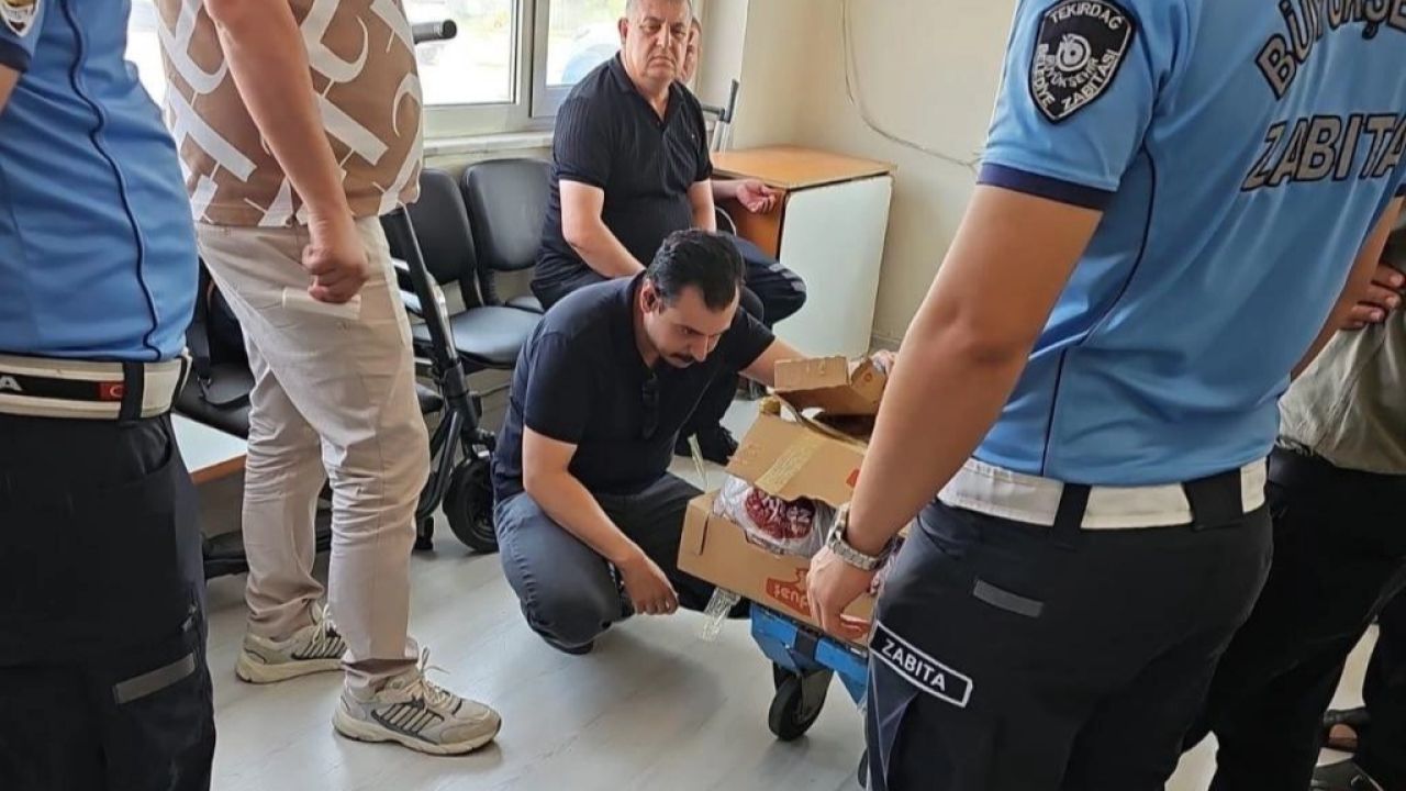 Zabıtadan sağlıksız et operasyonu